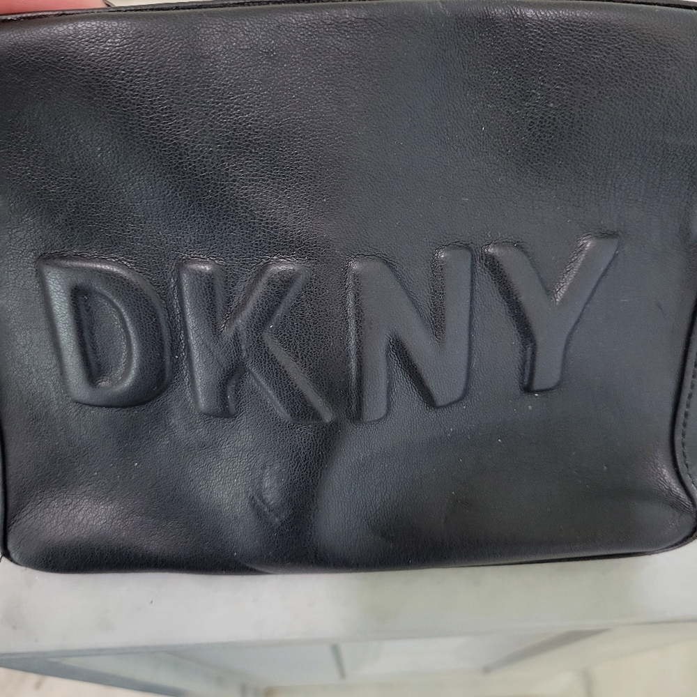 DKNY genuine leather cross body bag